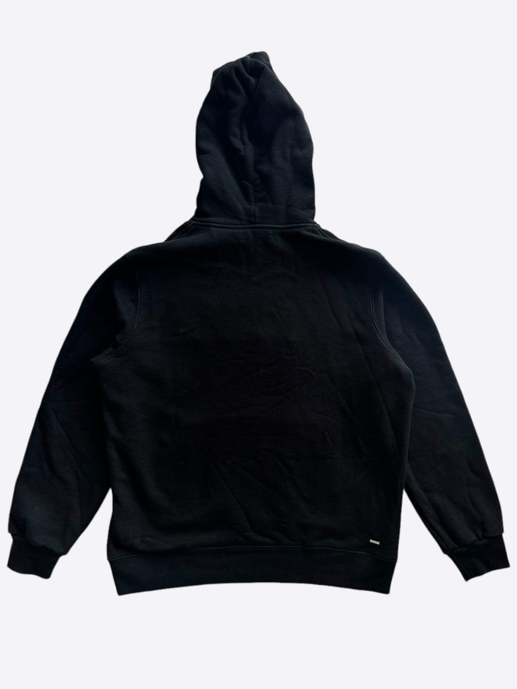 Amiri Black Cheetah Logo Hoodie for Men - Stylish Streetwear Pullover with Bold Print | Perfect for Casual Outfits, Urban Fashion & Night Out