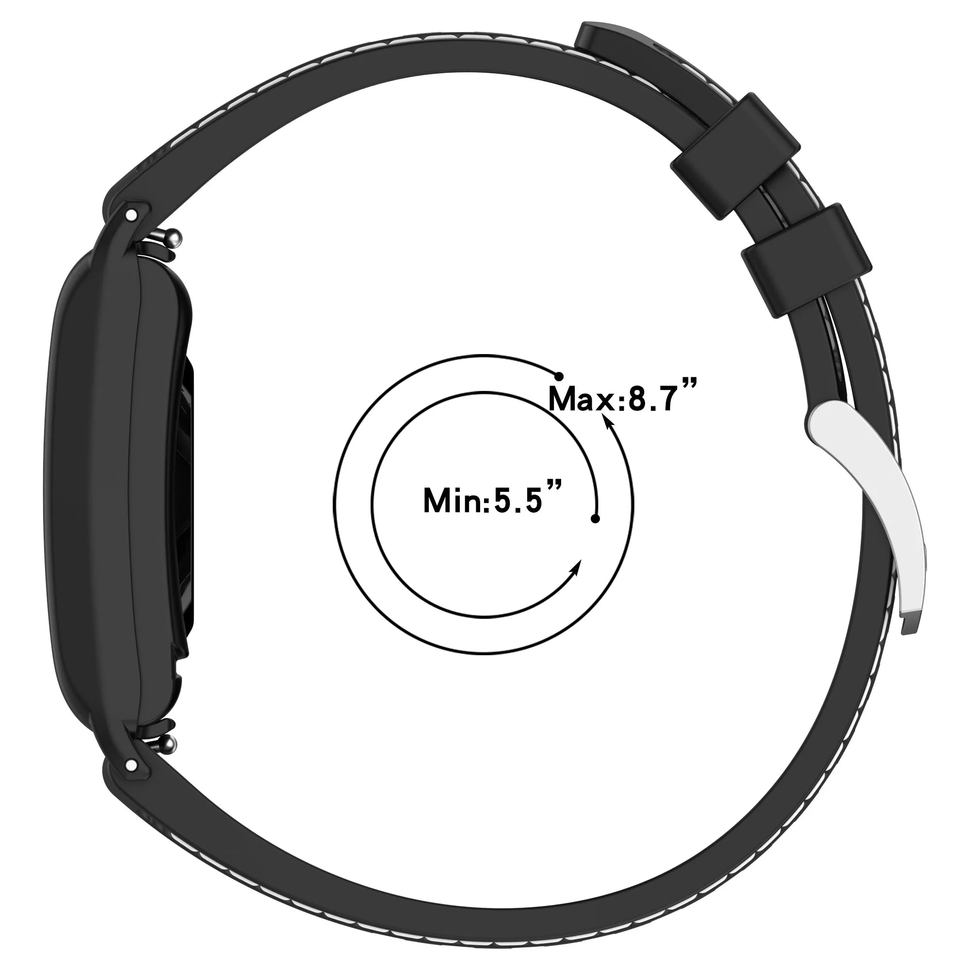 Premium Nylon & Silicone Replacement Bands for Whoop 4.0 & 3.0 - Comfortable, Durable Fitness Tracker Straps for Workouts, Running & Sleep Tracking