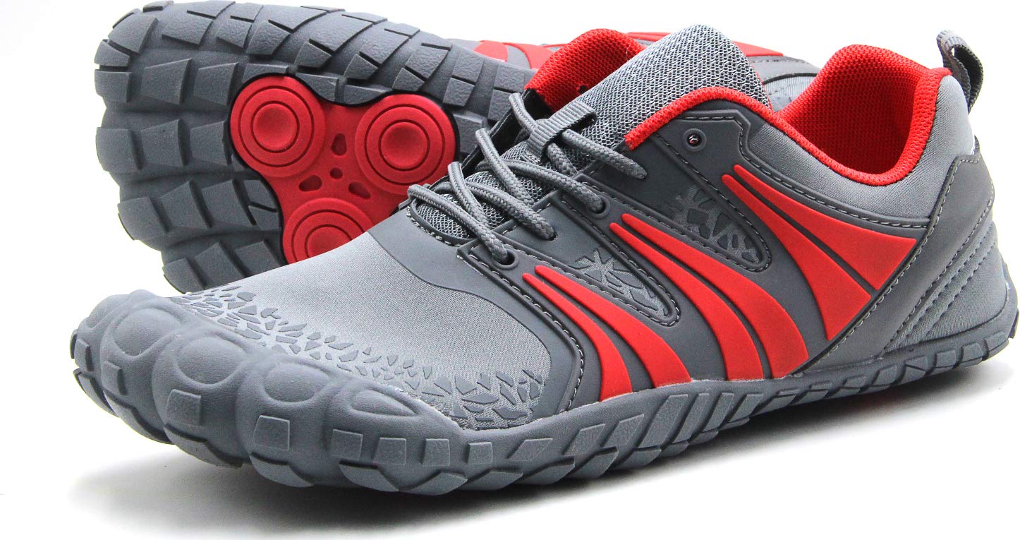 Oranginer Men's Barefoot Shoes - Wide Toe Box Minimalist Workout Shoes for Men - Lightweight & Flexible for Gym, Running & Outdoor Activities