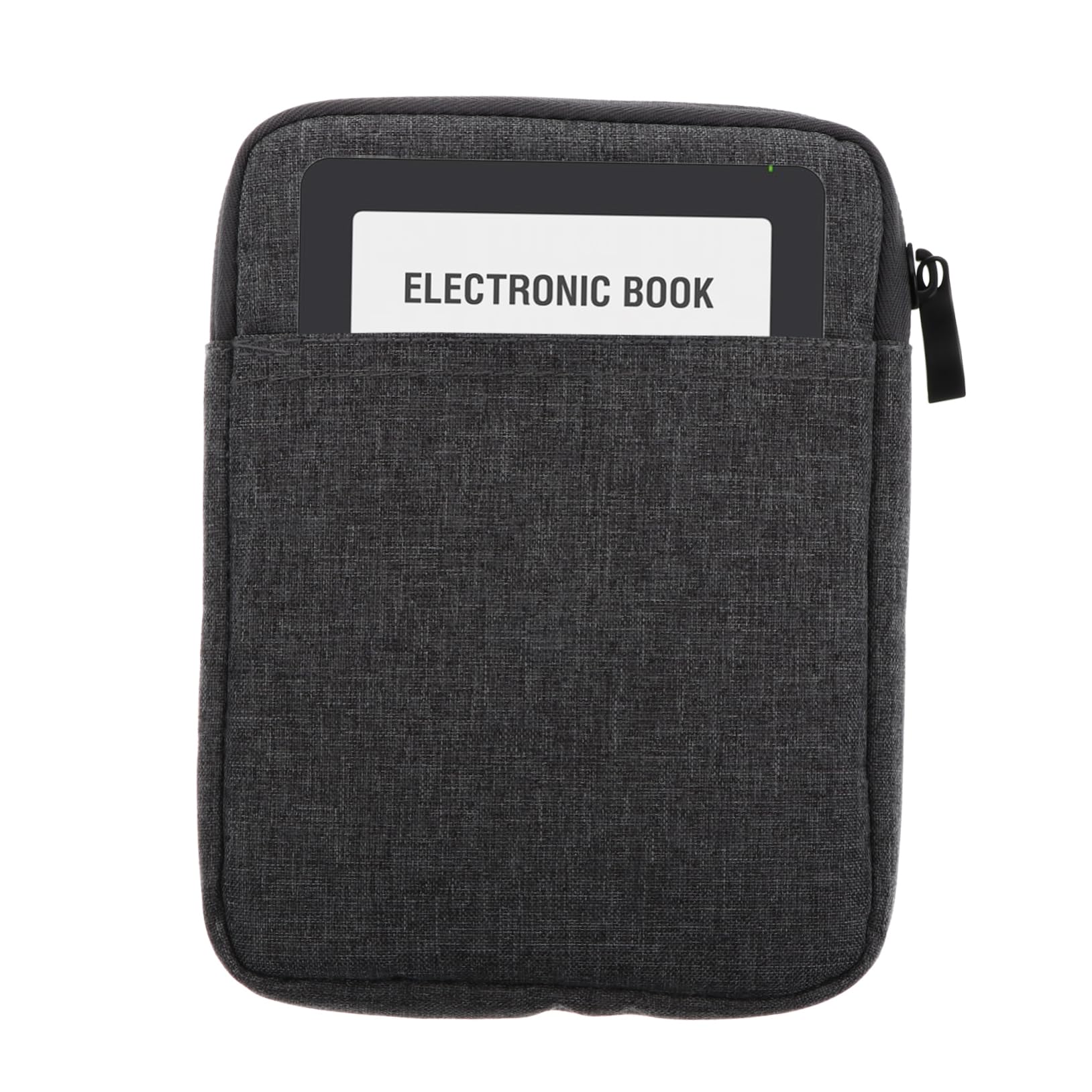 Premium E-Reader Case for Kindle Paperwhite 4/3/2 - Protective Cover with Easy On/Off Design, Phone & Headset Pocket - 6 Inch Deep Grey - Perfect for Reading, Travel & Daily Commute