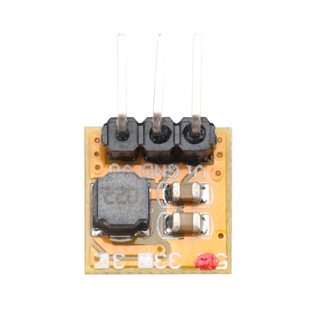 500mA DC-DC Boost Converter Step-Up Module 3.3V to 5V - No Pins & Pinned Versions - Power Supply for AA/AAA Battery Devices, Breadboards, Small Motors, Cameras, Electric Toys - DIY Electronics & Portable Gadgets