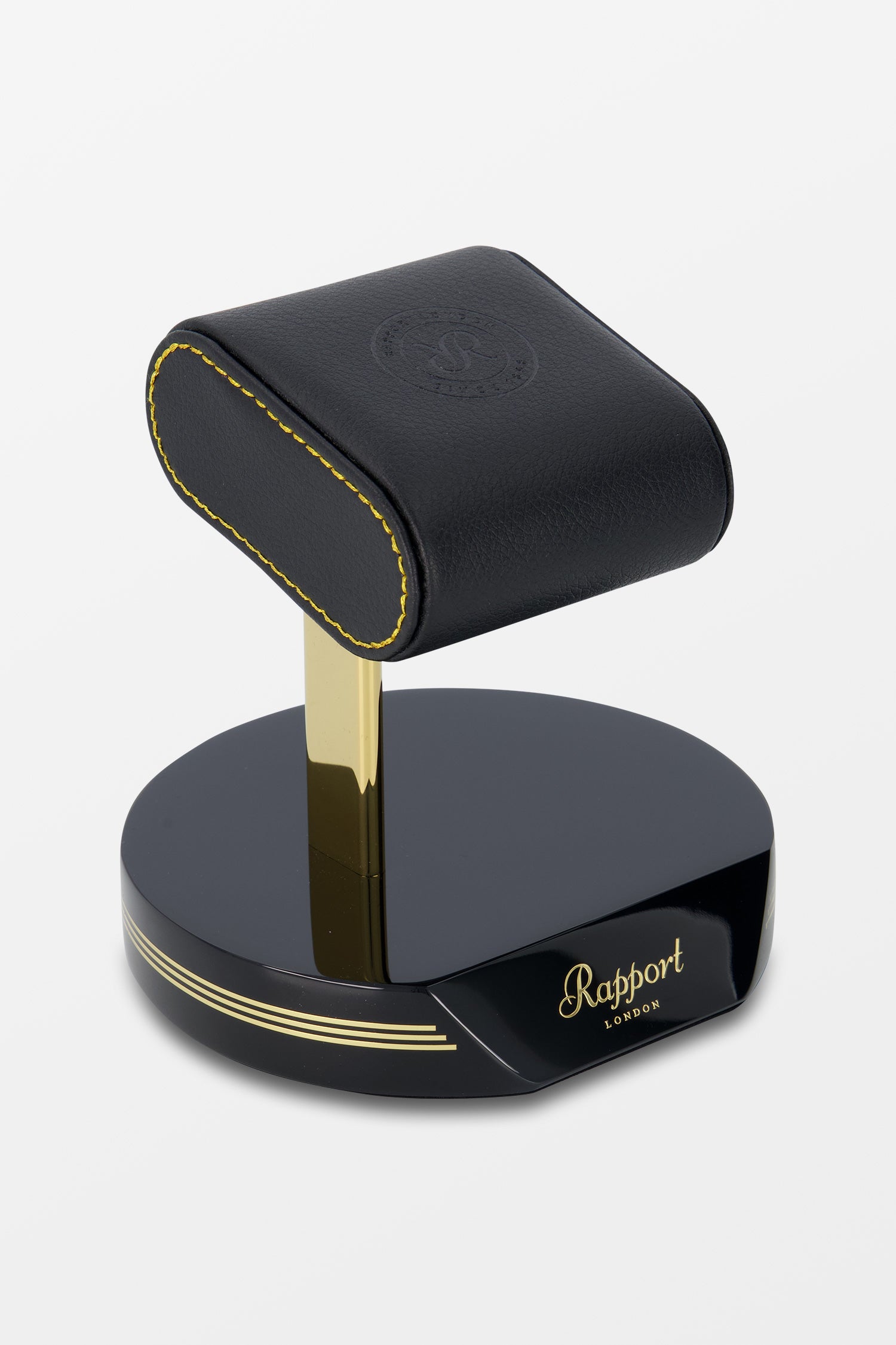 Premium Black Gold Watch Stand - Luxury Watch Holder for Men & Women - Perfect for Displaying Rolex, Omega, and Smartwatches at Home or Office