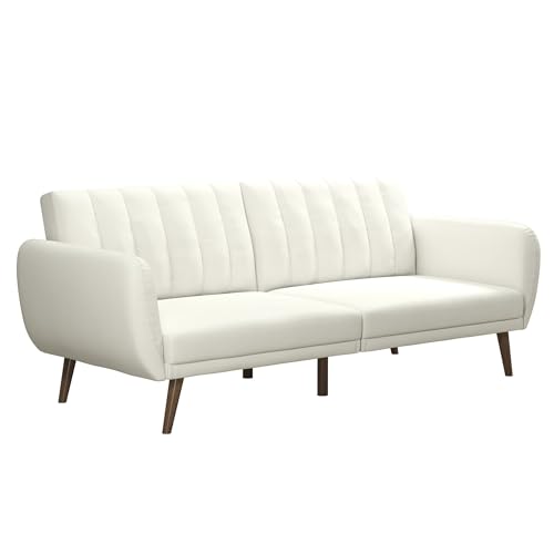 White Faux Leather