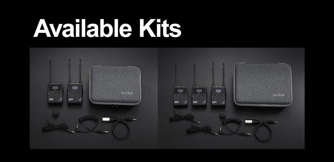 Godox WMicS1 Wireless Lavalier Microphone Kit - Compact Clip-on Mic with Noise Reduction for YouTube, Vlogging, Interviews & Live Streaming