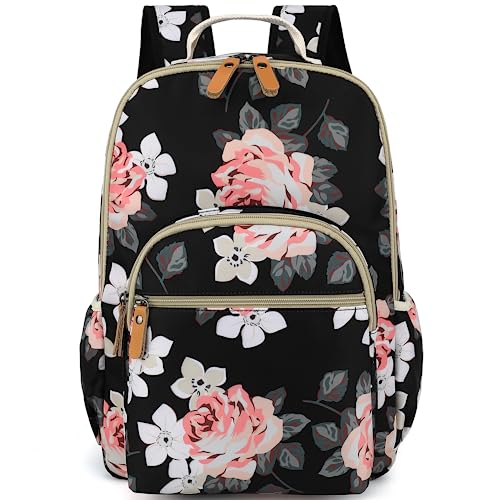 Black-floral