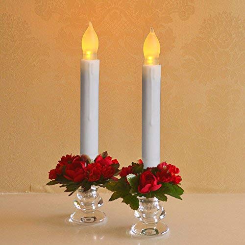 24PCS LED Flameless Taper Candles - 6.5