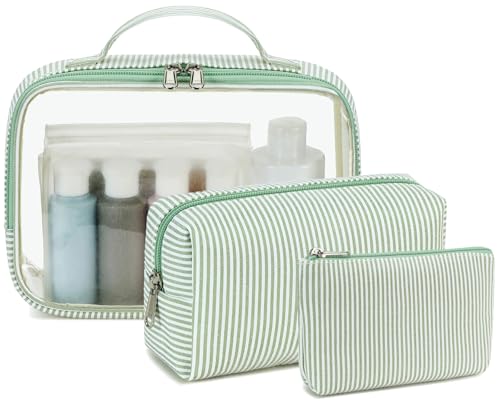 Green White Stripes