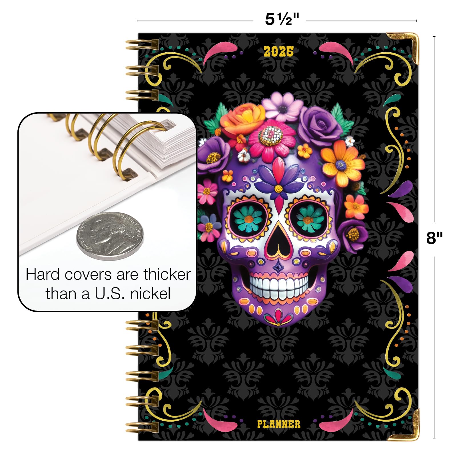 2025 Hardcover Planner - 5.5