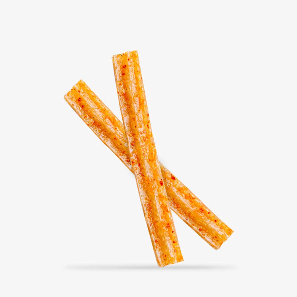 Weilong Spicy Gluten Strips 65g X 5 Pack - Hot & Chewy Chinese Snack Gift Box, Vegan Protein Rich Food for Adults & Kids | Perfect for Office Snacks, Road Trips & Movie Nights
