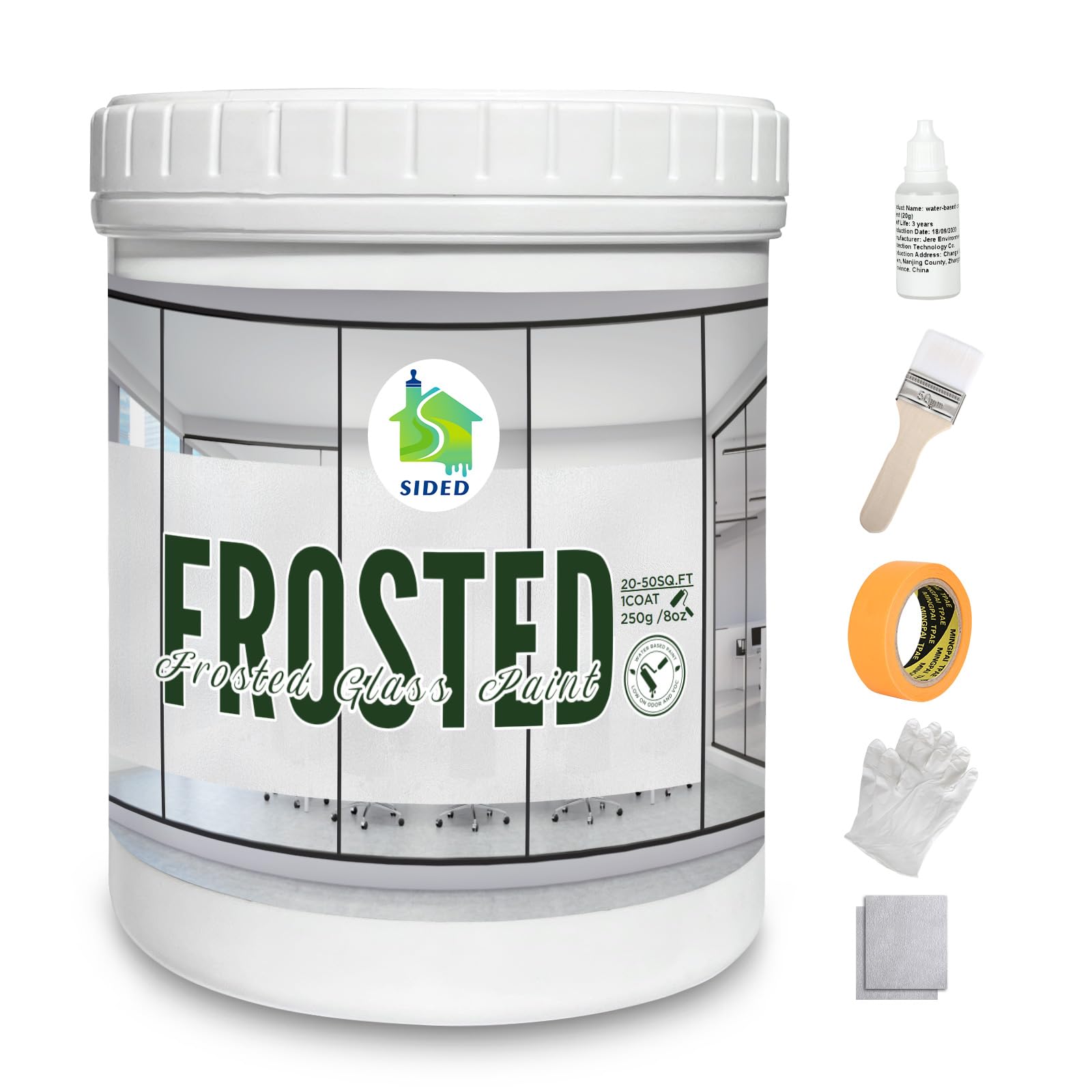 Premium Water-Based Wood Paint - Non-Toxic, Eco-Friendly, Fast Drying for Indoor & Outdoor Furniture, Cabinets, Decks - Perfect for DIY Home Projects & Professional Woodworking