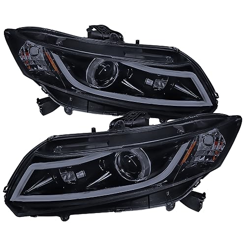 Glossy Black Housing Smoke Lens