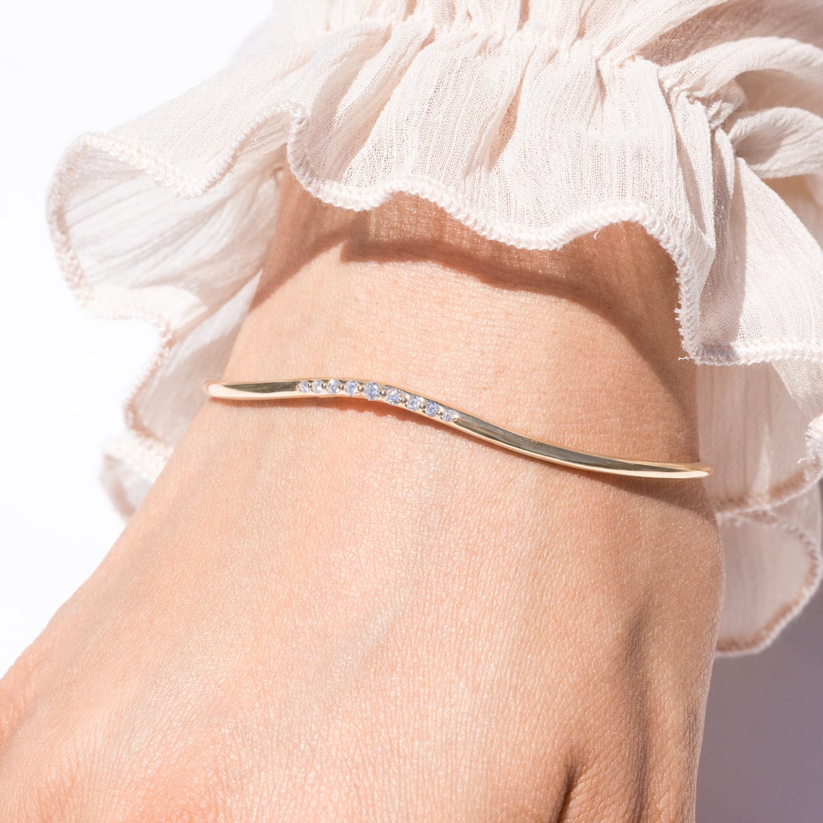 Elegant Serene Diamond Bracelet for Women - Perfect for Weddings, Anniversaries & Special Occasions
