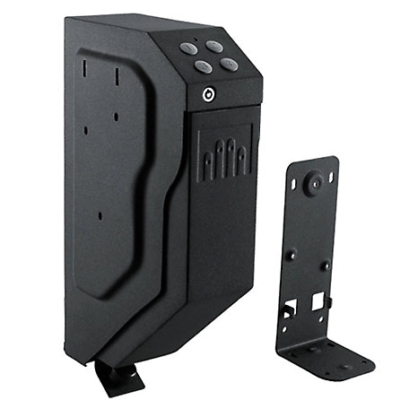 GunVault SV500 SpeedVault Quick Access Biometric Handgun Safe - Secure Pistol Storage for Home, Car & Nightstand - Fast Fingerprint Access for Emergency Protection