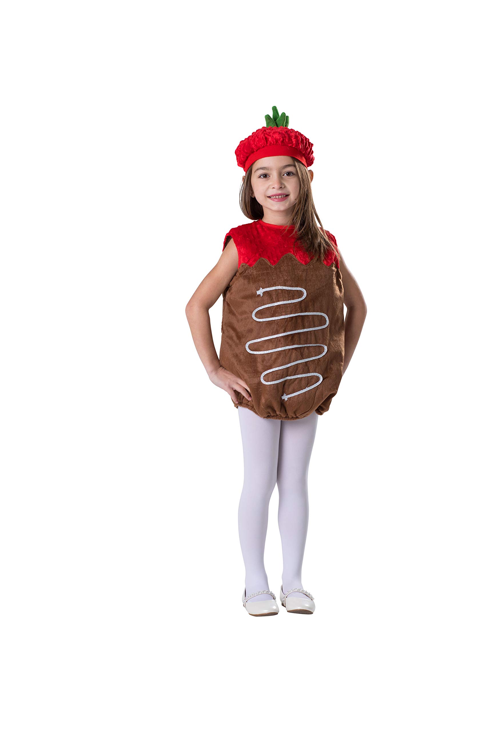 Chocolate Dipped Strawberry Kids Costume - Dress Up for Parties & Halloween