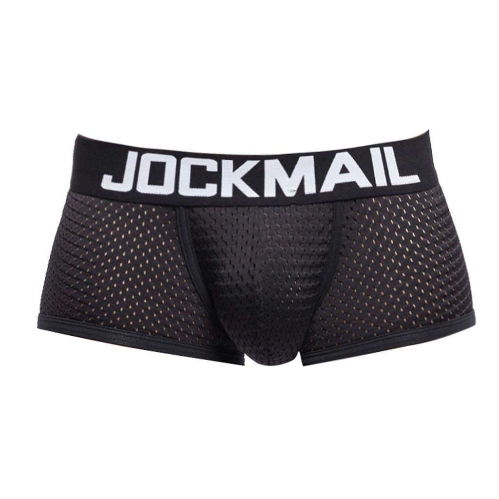 Breathable Mesh Men's Underwear - Sports Briefs for Fitness & Active Lifestyle | Comfortable Patchwork Lingerie for Men | Perfect for Gym, Running & Daily Wear