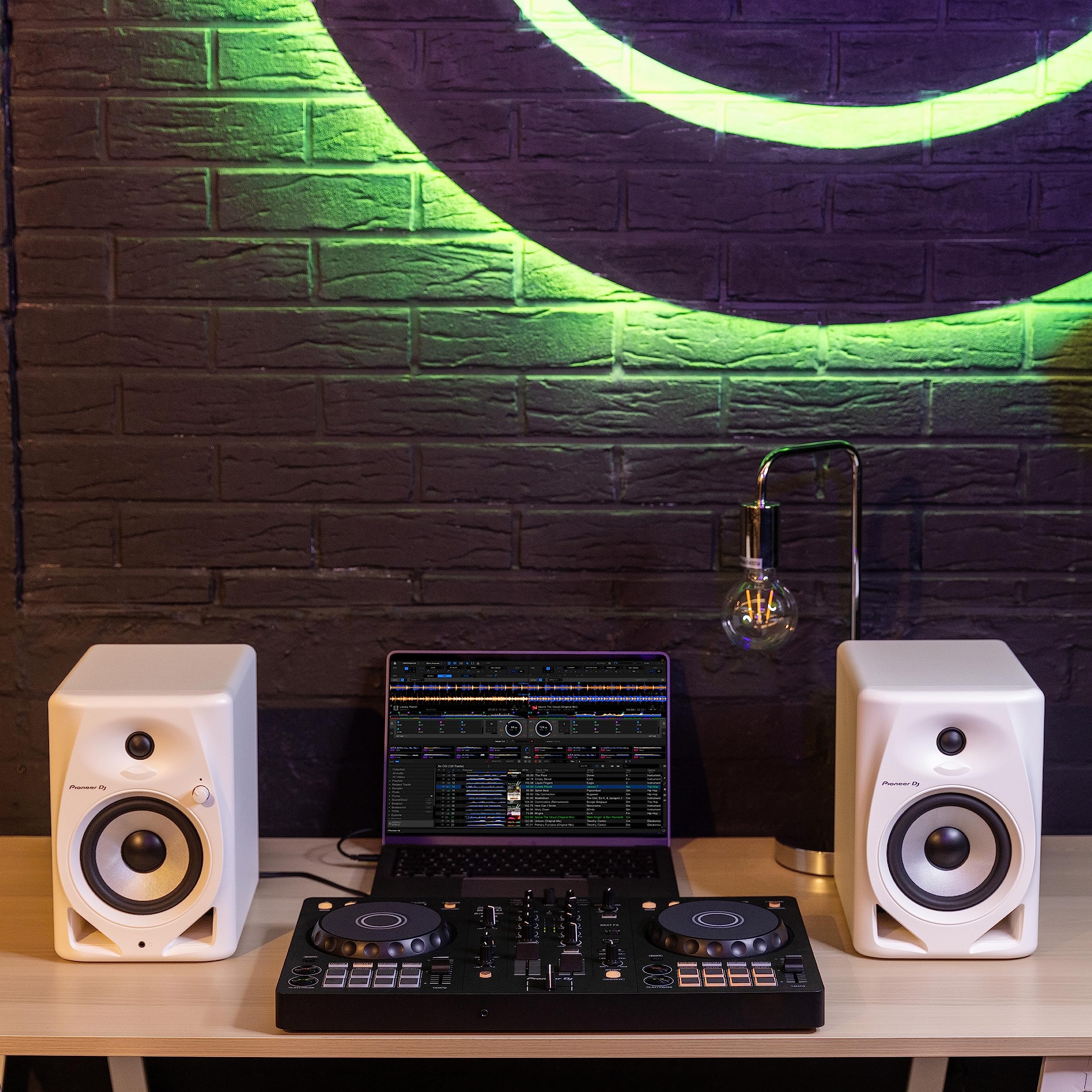 Pioneer DJ DDJ-FLX4 2-Deck Professional DJ Controller - Compatible with rekordbox & Serato DJ Software (Graphite) - Perfect for Home Studios, Clubs & Live Performances