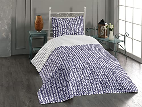 Night Blue and White