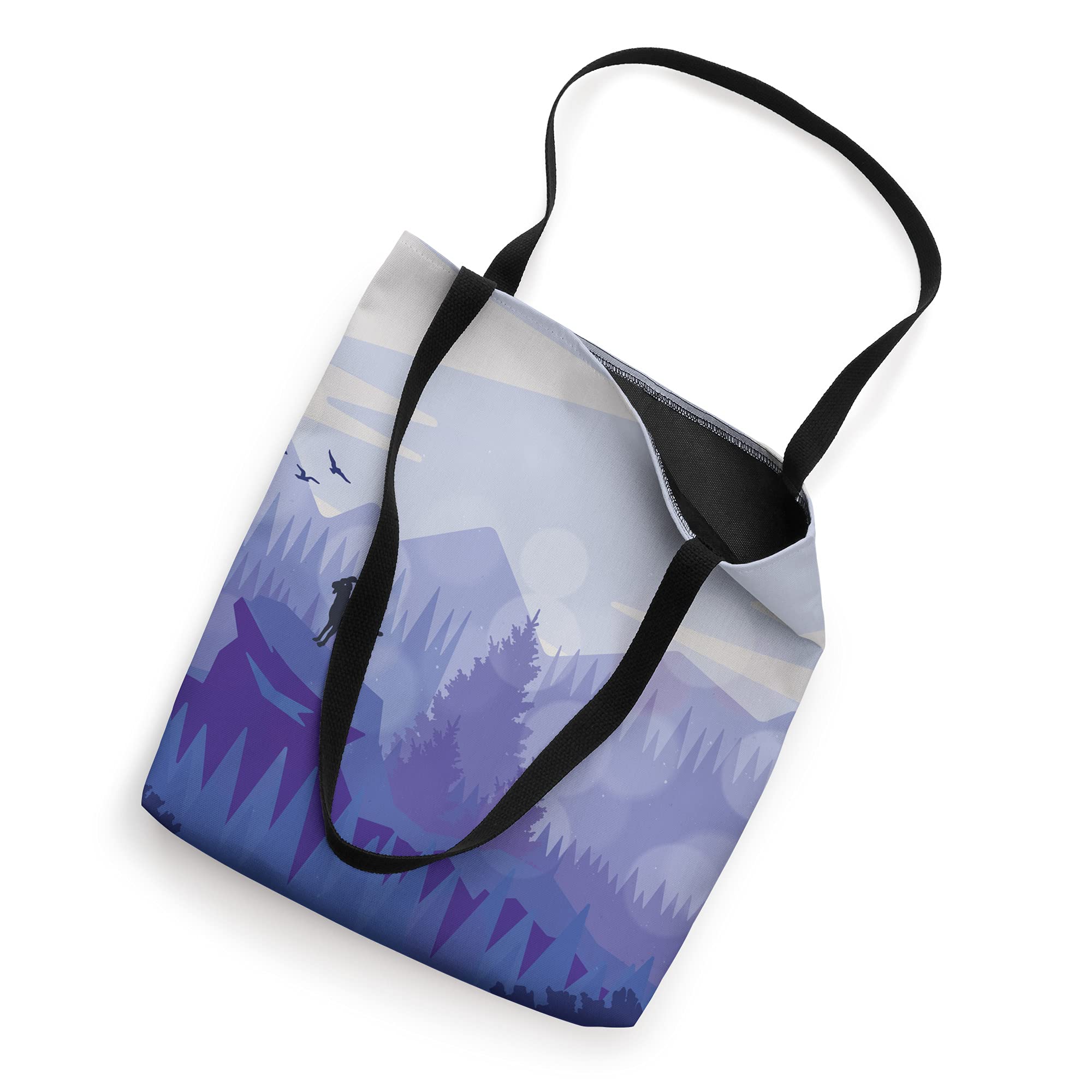 Goat Mountain Tote Bag - Durable Canvas Shoulder Bag for Women & Men - Perfect for Shopping, Beach, Work & Travel Accessories