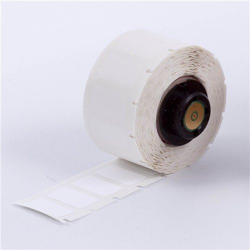 White Nylon Cloth Labels - 7/8 Inch Wide - Durable Fabric Tags for Clothing, DIY Crafts & Organizing - Perfect for Sewing, Scrapbooking & Home Organization