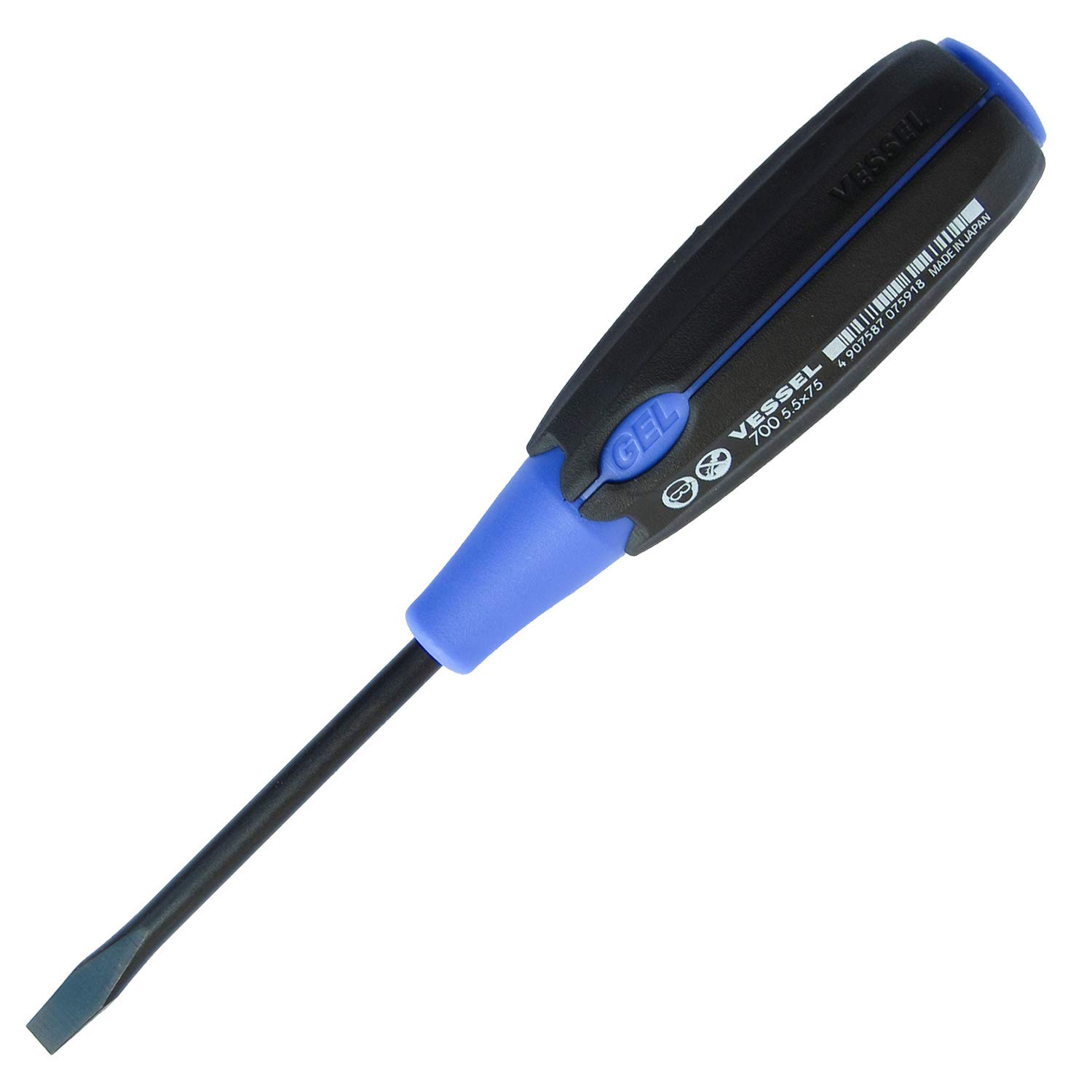 Premium VESSEL SUPER CUSHION Screwdriver - 5.5x75mm (3/16