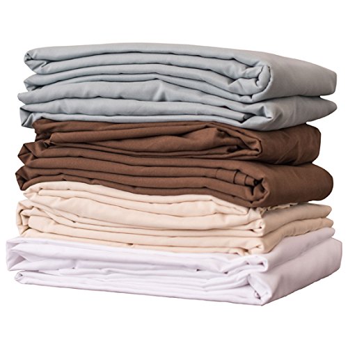 Premium NRG Microfiber Fitted Massage Table Sheets - Ultra Soft Spa Bed Linens for Professional Massage Therapy & Facial Treatments (White) - Ideal for Massage Clinics, Day Spas & Home Use