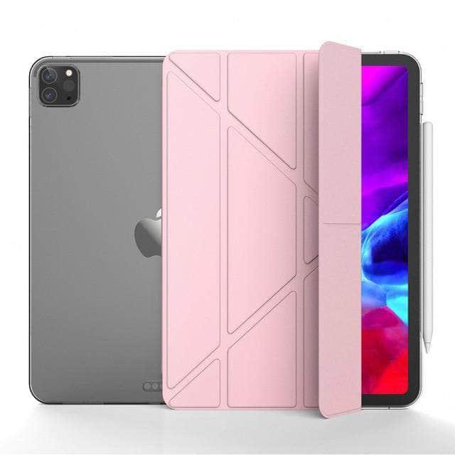 2020 iPad Pro 11 Inch Case - Ultra Thin TPU Soft Clear Leather Protective Cover with Precise Cutouts | Perfect for Work, Travel & Everyday Use