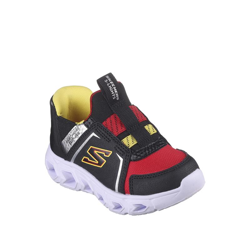 SLIP INS Hypno Flash 2.0 Sneakers - Black/Red 403830N/BKRD - Comfortable Running Shoes for Men & Women - Perfect for Gym, Workout, and Casual Wear