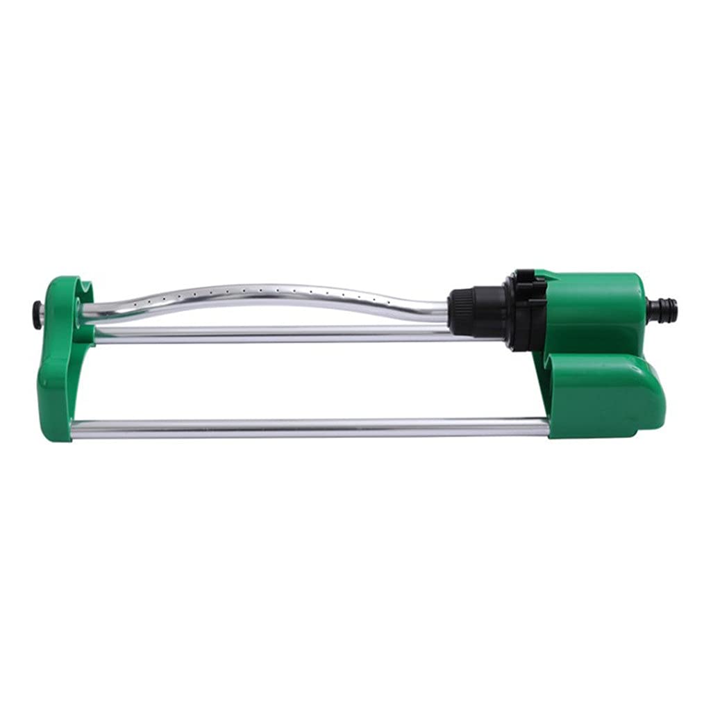 LEIGE 17-Hole Aluminum Lawn Sprinkler - Heavy Duty Swing Irrigation System for Garden, Yard & Roof Cooling | Perfect for Watering Grass, Plants & Outdoor Temperature Control