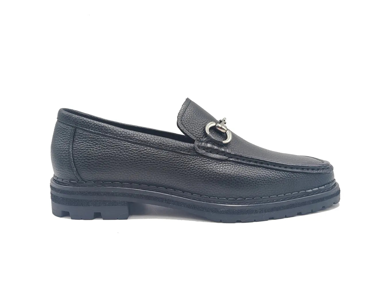 Horsebit Loafers with Lug Sole - Classic Comfortable Slip-On Shoes for Men & Women | Perfect for Office, Casual Wear & Travel