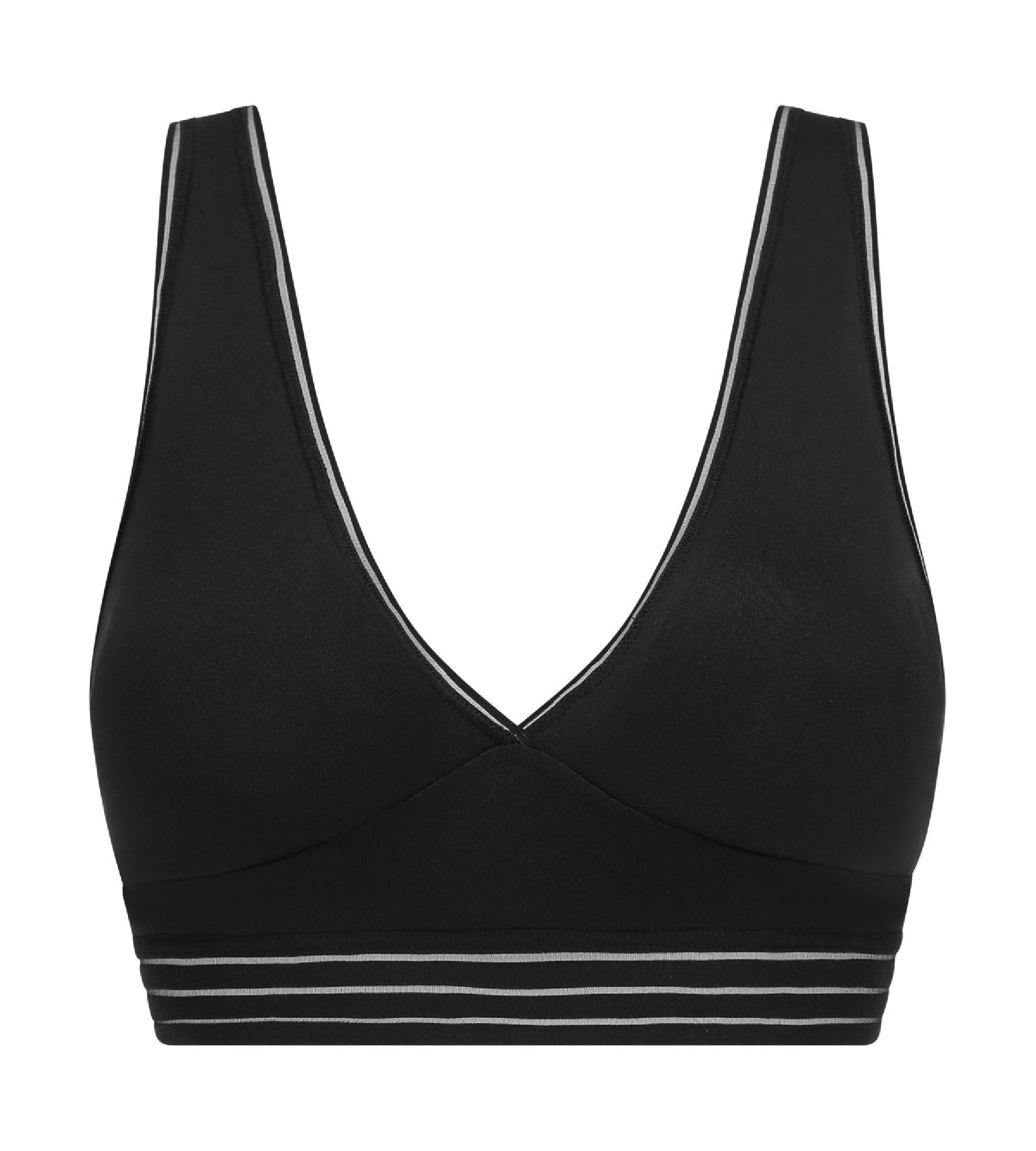 Oh My Dim's Seamless Triangle Bralette - Wireless Microfiber Comfort Bra for Women - Perfect for Yoga, Lounge & Everyday Wear