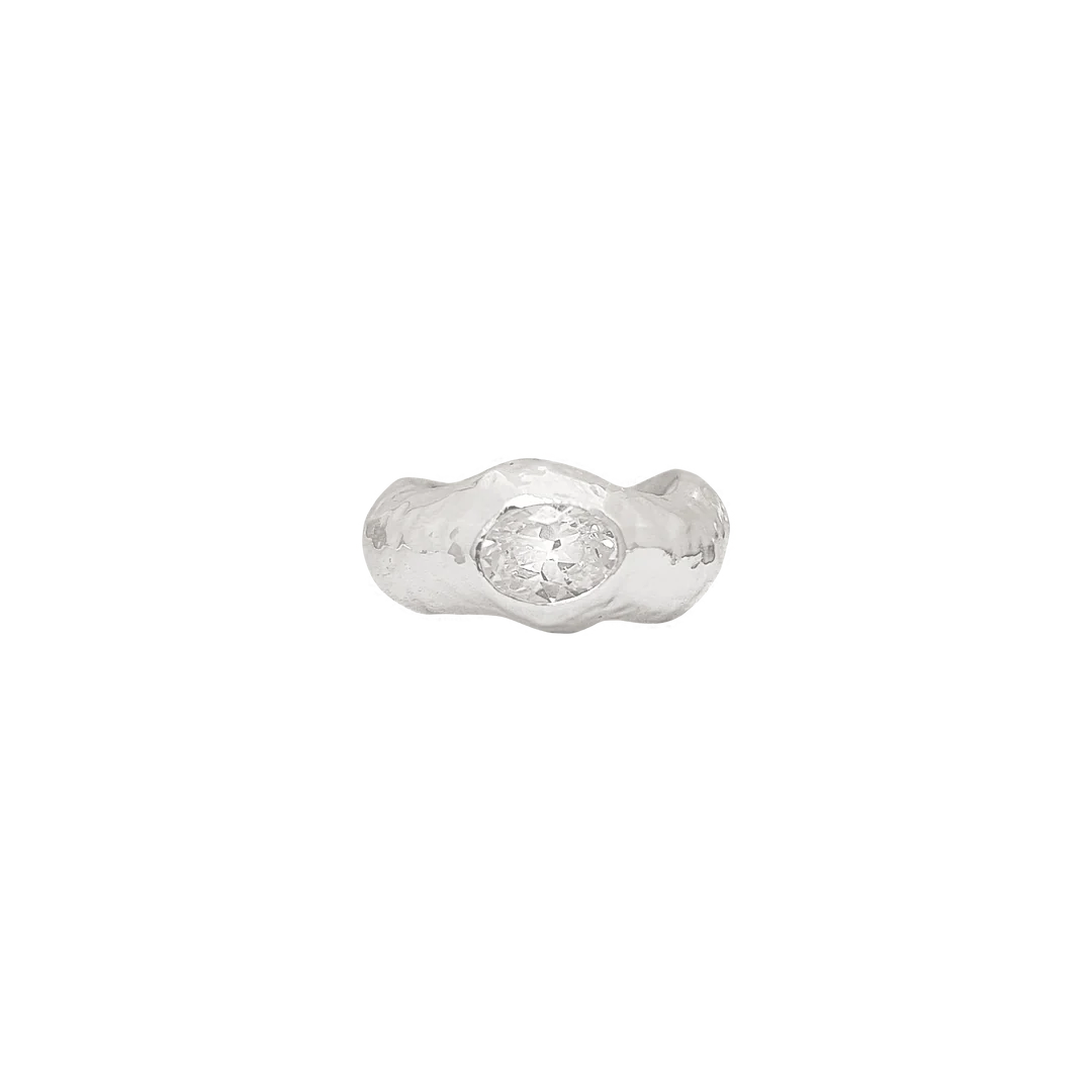 Elegant Bleecker Silver Ring for Women - Perfect for Everyday Wear, Parties & Gifts