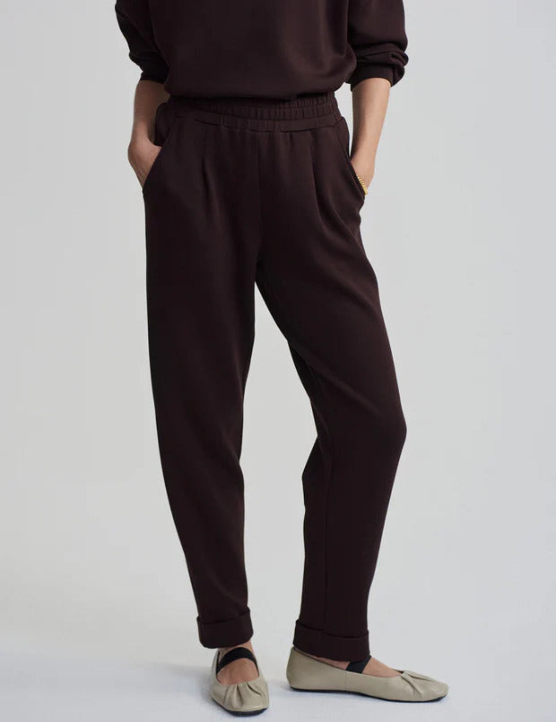 Rolled Cuff Pants for Women - 25