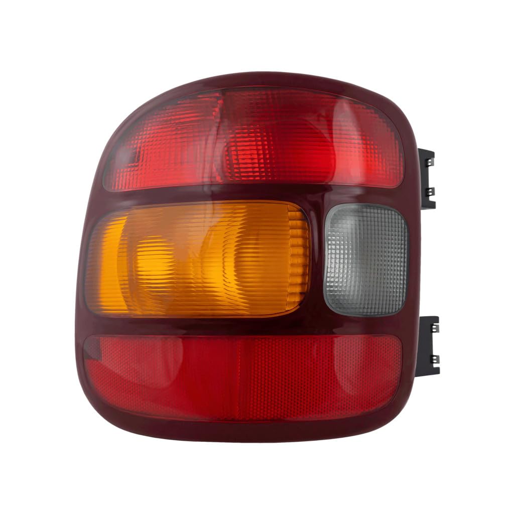 GMC Sierra 1500 1999-2005 Driver Side Tail Light Assembly - Replacement for GM2800136 & 19169012 | Stepside Lens and Housing | Durable Aftermarket Part for Improved Visibility & Safety | Perfect for Night Driving, Towing, and Off-Road Adventures
