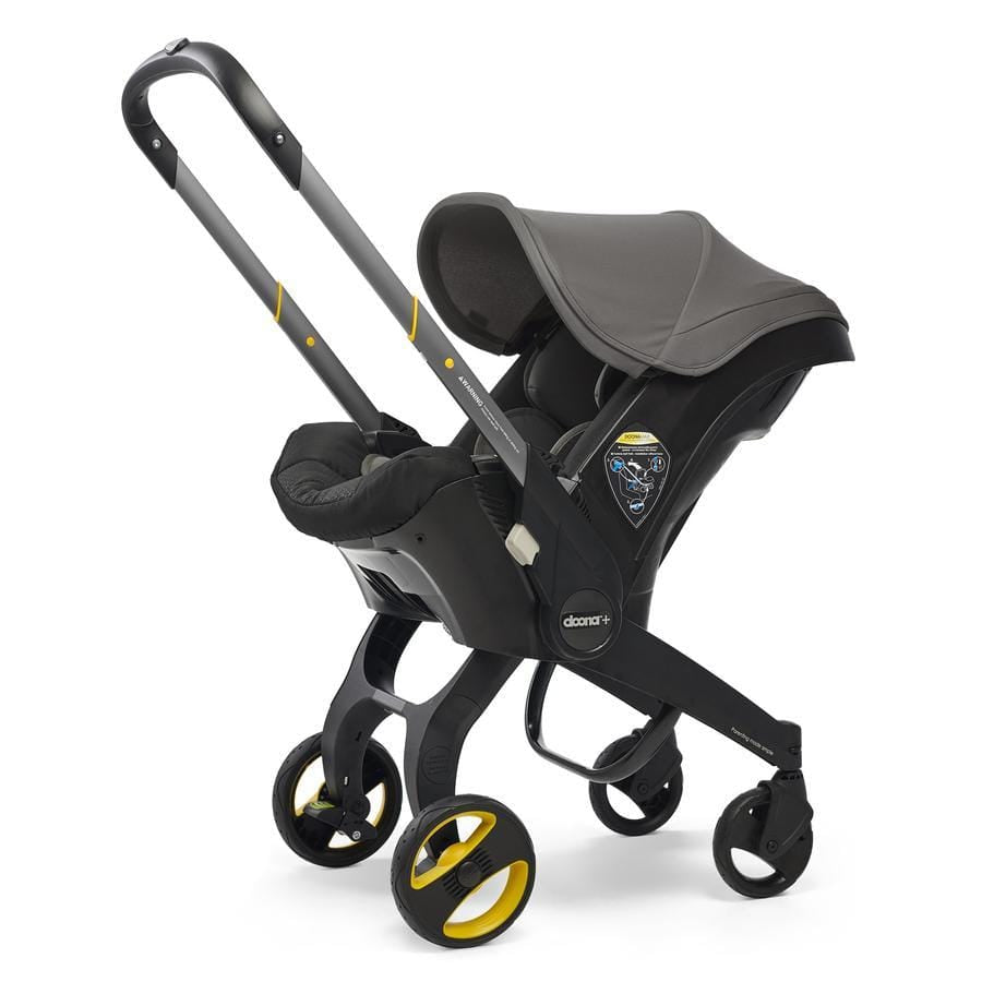 Doona+ Infant Car Seat and Stroller Combo - Convertible, Lightweight, and Travel-Friendly for Newborns to Toddlers - Perfect for Air Travel, Shopping, and Daily Outings