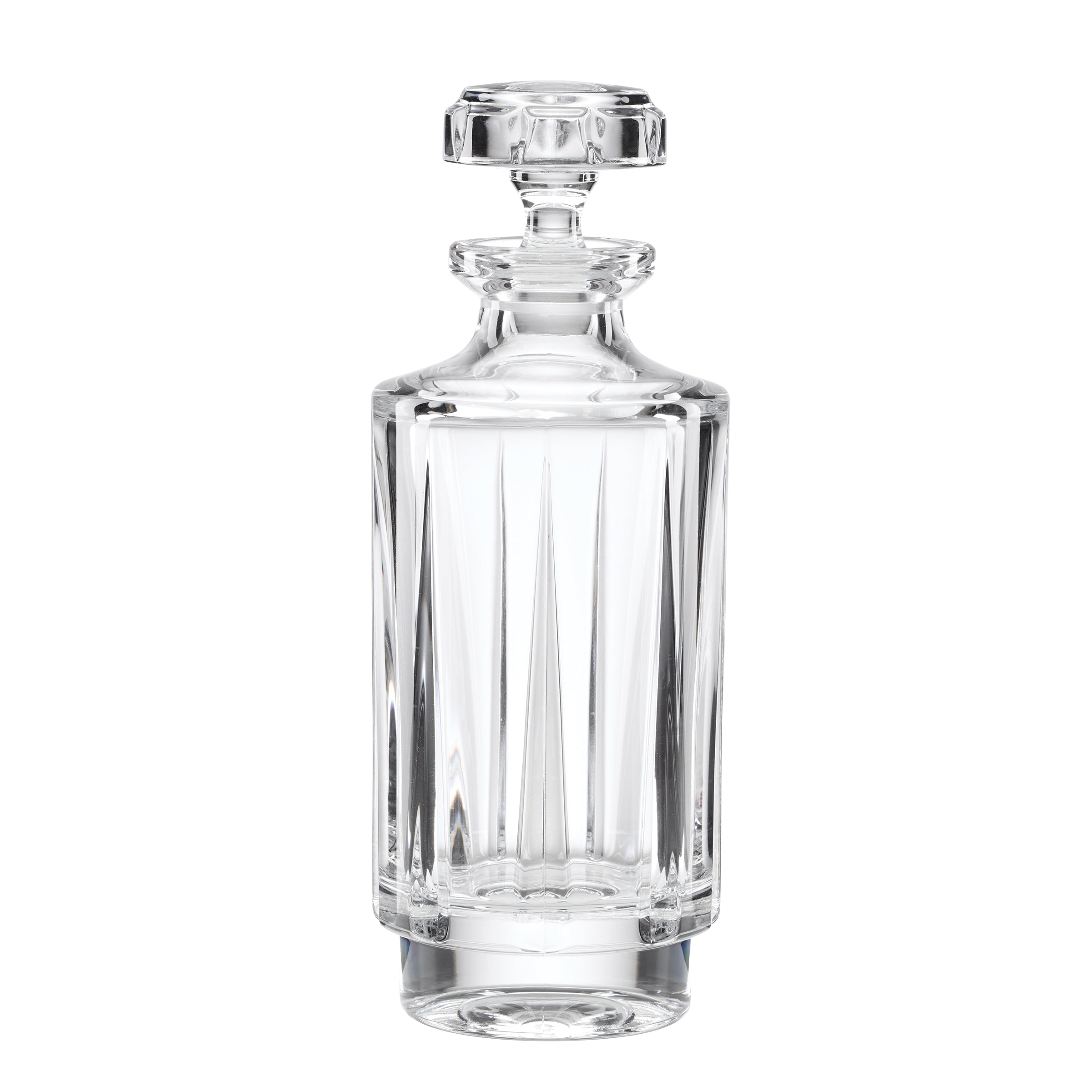 Reed & Barton Estate Decanter - Premium Crystal Liquor Decanter Set for Whiskey, Bourbon, Scotch - Elegant Home Bar Accessories for Gifts & Entertaining