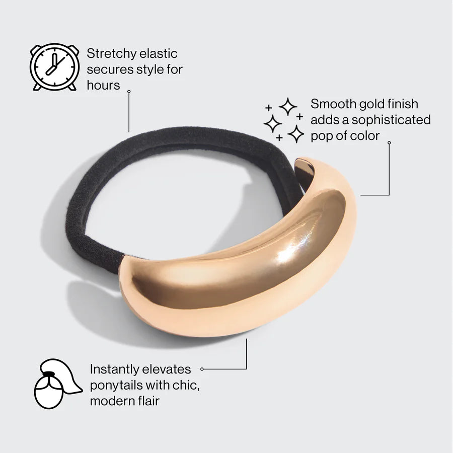 Stylish Gold Metal Cloud Cuff Bracelet - Large Size for Women | Perfect for Parties, Weddings & Evening Events