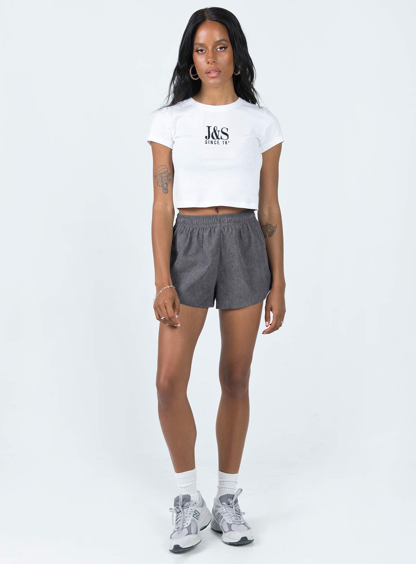 Stylish Grey Beach House Shorts for Men & Women - Comfortable Cotton Cord Summer Shorts for Beach, Vacation & Casual Wear