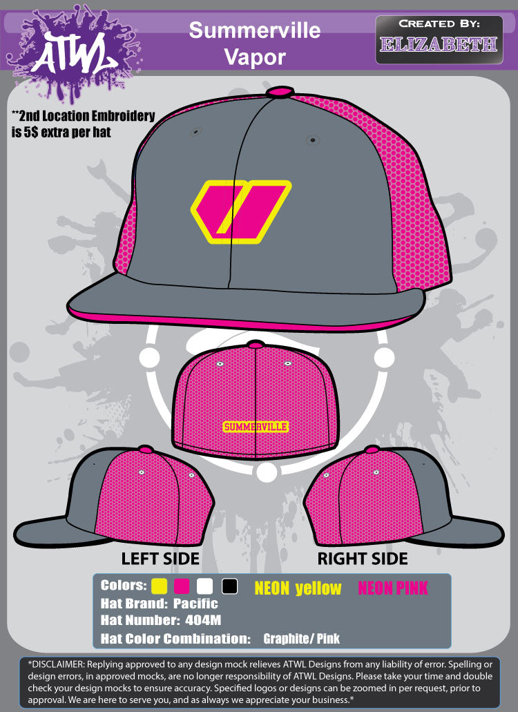 Summerville Vapor Hats - Breathable & Stylish Sun Protection for Outdoor Activities, Hiking, and Beach Trips