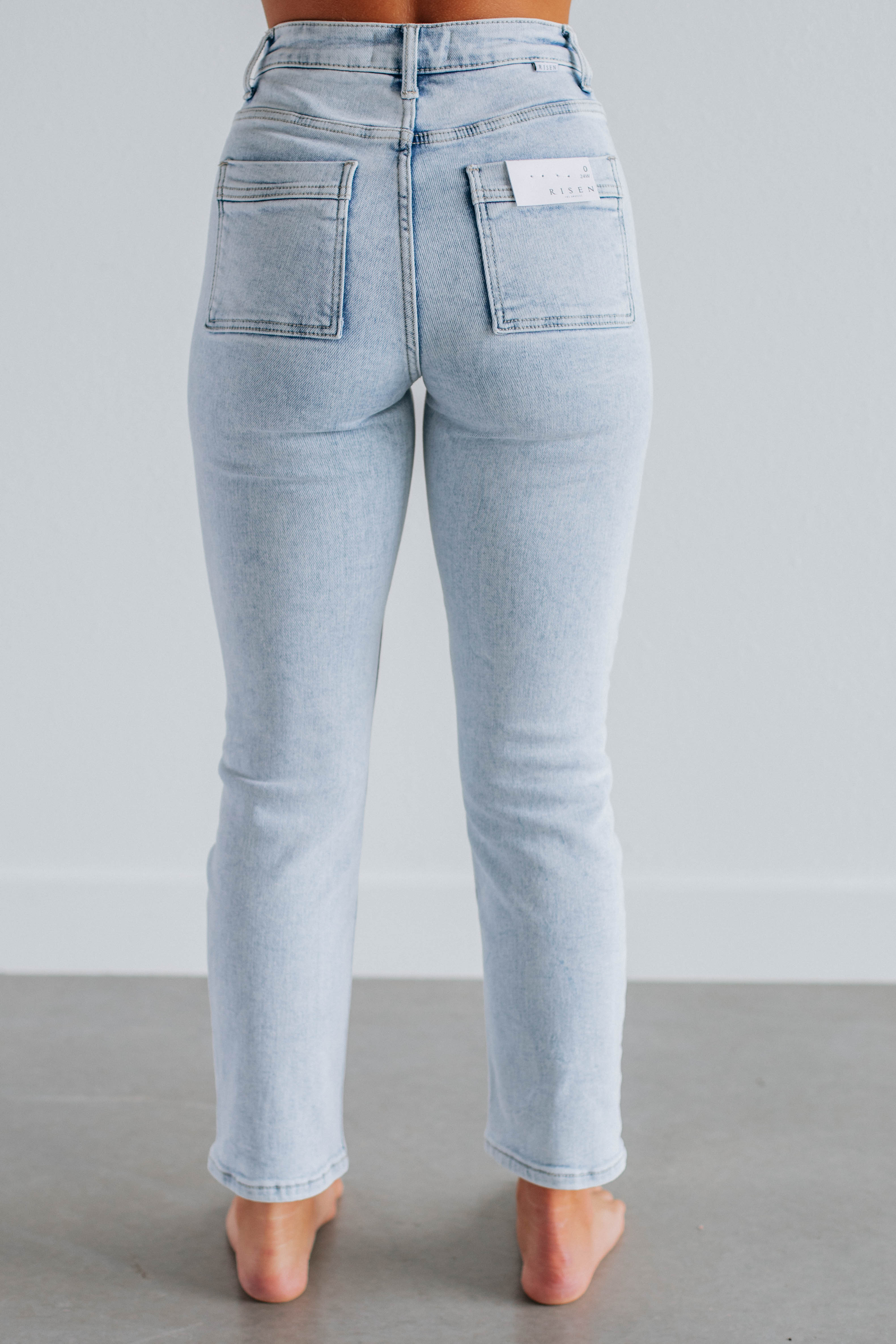 Axel Risen Light Wash Jeans for Men - Comfortable Slim Fit Denim Pants for Casual Wear & Everyday Style
