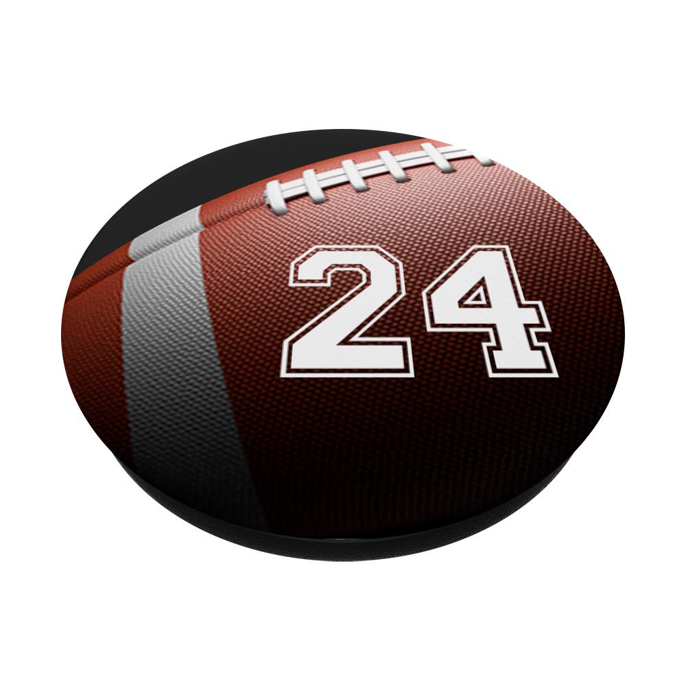 Football Player Jersey No. 24 Phone Grips - Perfect Gift for Fans, Match Days, and Everyday Use