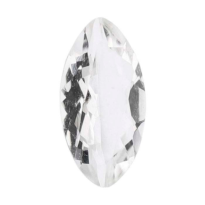 Natural Genuine Arkansas Ice Quartz - White Clear Crystal Quartz Loose Stones (8x4, 10x5, 12x6 Marquise Cut, VVS) | Mined & Cut in USA | Perfect for Jewelry Making, Healing Crystals & Spiritual Decor