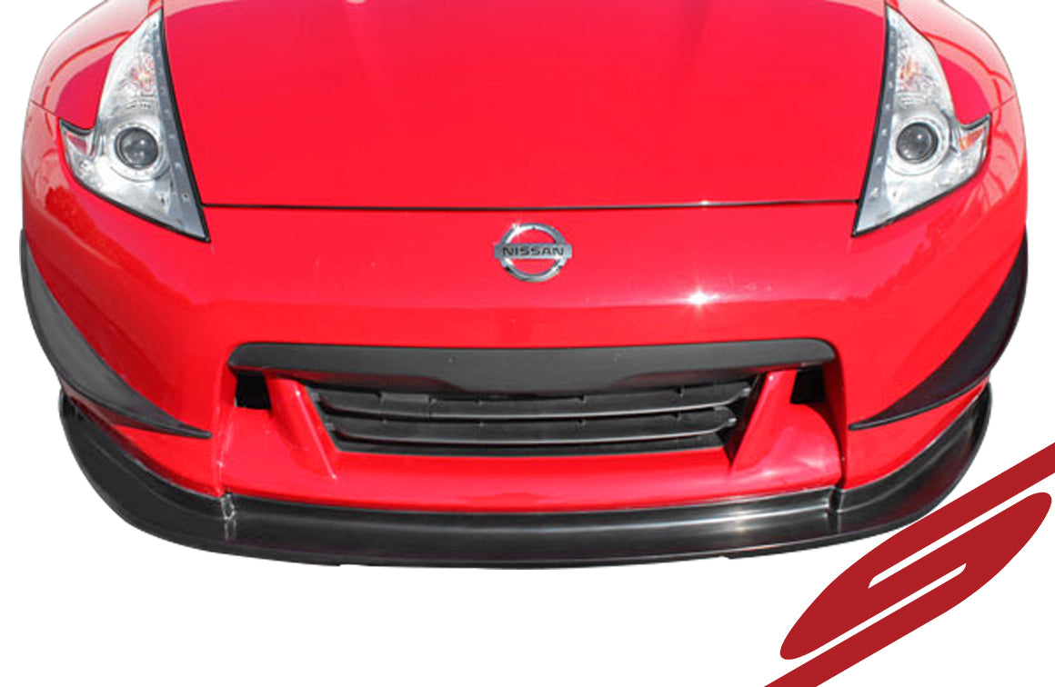 2009-2012 Nissan 370Z Z34 Front Canards Splitters - KB111213 - Aerodynamic Upgrade for Track & Street Performance