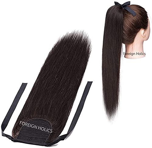 Clip-In Ponytail Hair Extensions for Women – Natural Looking Ponytail Extensions with Secure Tie-Up Design | Perfect for Parties, Weddings, and Everyday Styling