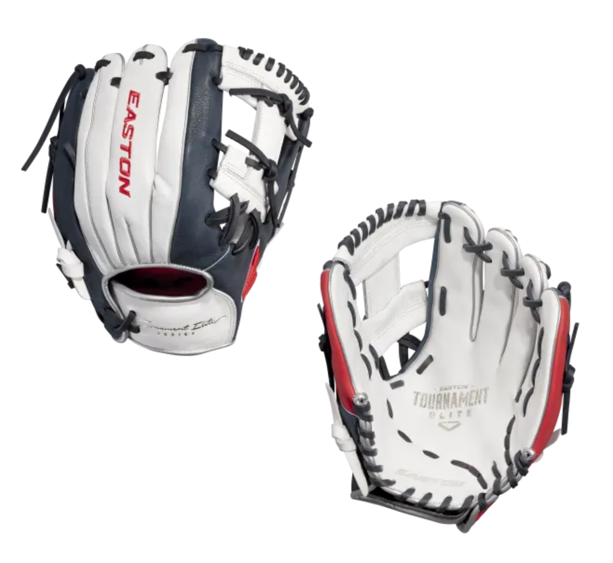 Easton Tournament Elite 11.5 Inch Infield Baseball Glove - Premium Leather Mitt for Youth & Adult Players - Perfect for Practice, Games & Training Sessions