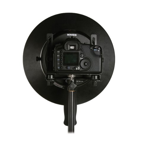 Bowens BW-7675 110 Degree Photography Reflector with Diffuser - Black Light Modifier for Studio Portrait, Product & Fashion Photography