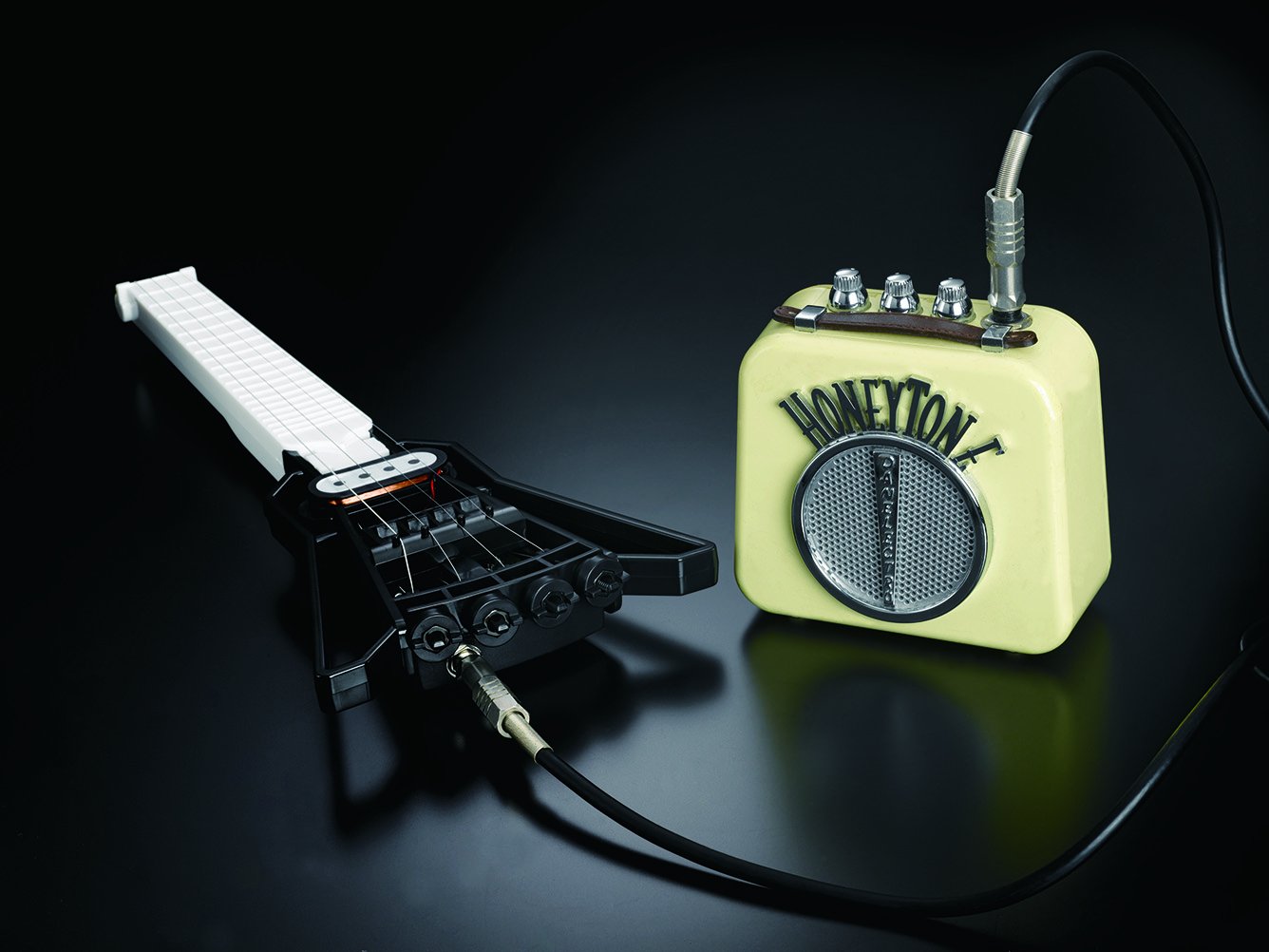 Gakken Mini Electric Guitar Kit - DIY Build Your Own Guitar for Beginners & Kids | Perfect for Music Lovers, STEM Learning & Home Entertainment