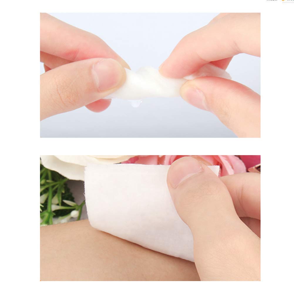1200PCS Premium Cotton Makeup Remover Pads - Soft Lint-Free Facial Rounds for Gentle Makeup Removal | Face, Neck & Eye Care | Ideal for Daily Skincare & Travel Beauty Routine