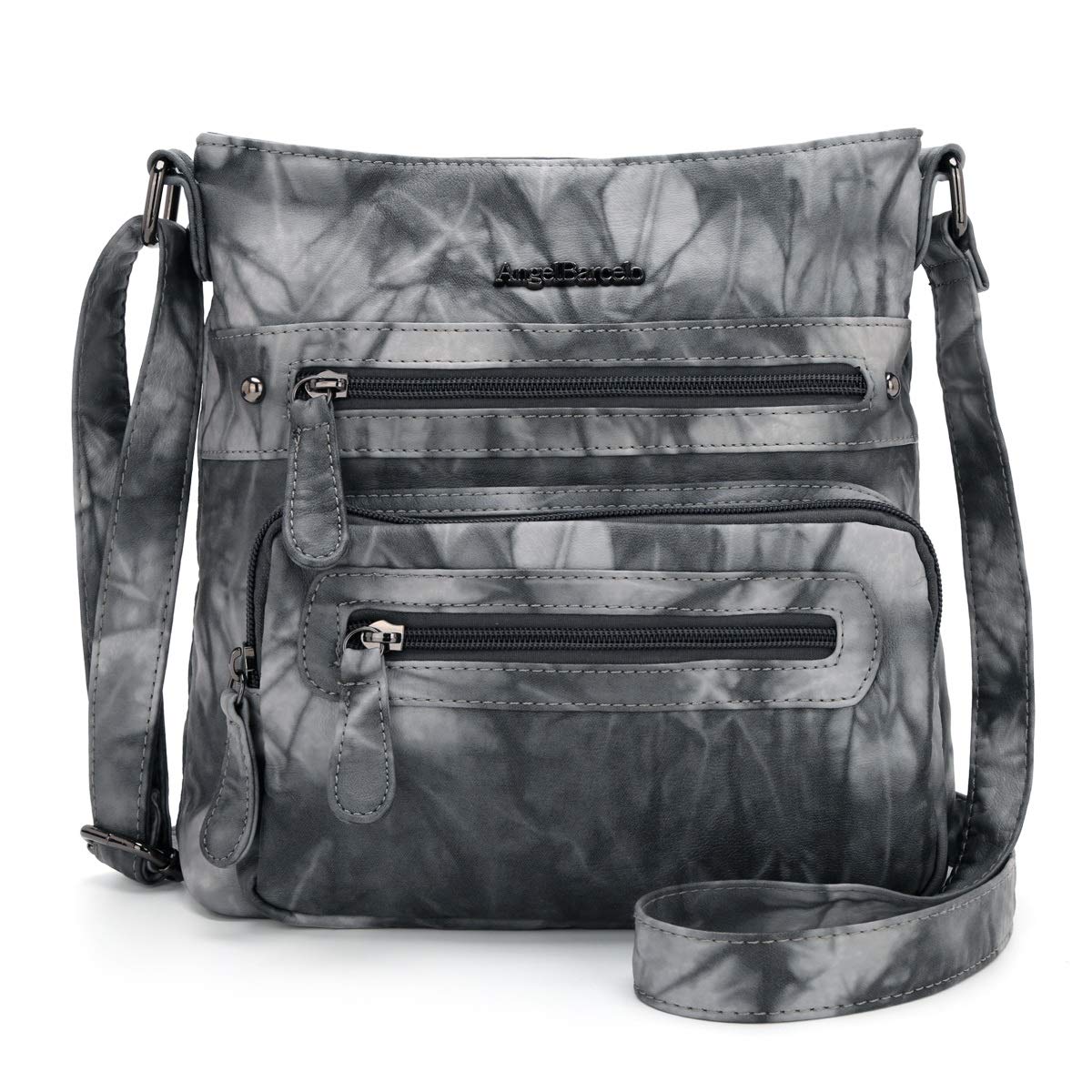 Angel Barcelo Women's Crossbody Bag - Ultra Soft Leather Crossover Purse & Shoulder Handbag for Girls | Perfect for Work, Travel & Everyday Use