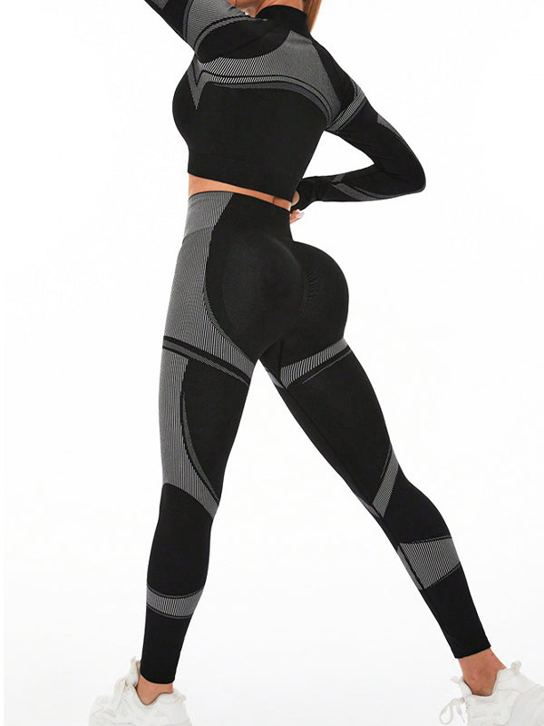 ZASUWA Women's High Waist Scrunch Butt Seamless Yoga Pants - Elastic Workout Leggings for Running, Gym & Lounge - Quick Dry Tracksuit for Women