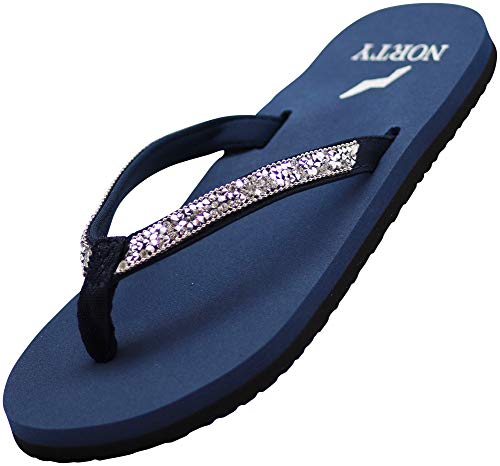 Navy Clear Rhinestone